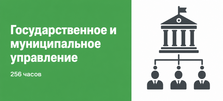 Государственное и муниципальное управление (256 часов )